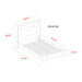 Yaris - Contemporary Bed With Wireless Charging And LED Lights