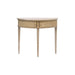 Vintage Inspired Storage Console Table With Fluted Doors