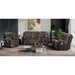 Brenda - Sofa With Manual Recline Function - Brown