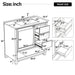 36" Bathroom Vanity With Sink, Soft Close Drawers - Natural