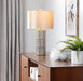 Tania - Contemporary Table Lamp - Brown / Metallic Brown / Champagne