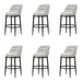 Eunice - Faux Leather Upholstered Swivel Barstool