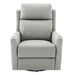 Manual Recliner Swivel Rocking Chair With 8 Point Massage And Heating