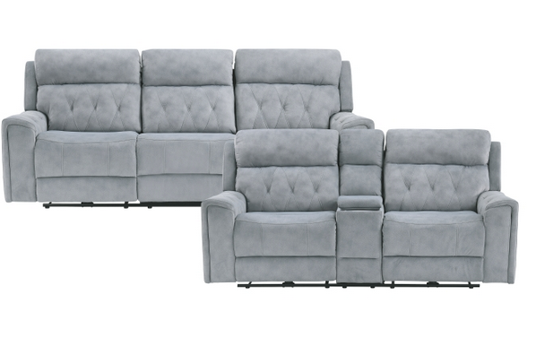 Celeste Collection Power Recliner, Loveseat & Sofa – USB & Wireless Charging, Cup Holders, Adjustable Headrests