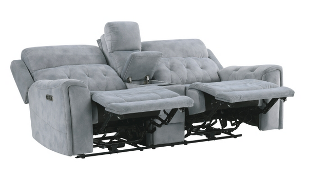 Celeste Collection Power Recliner, Loveseat & Sofa – USB & Wireless Charging, Cup Holders, Adjustable Headrests