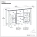 Artisan - Sideboard Buffet - Rustic Brown
