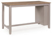 Harperfeld - Rectangular Dining Room Counter Table - Natural / Gray
