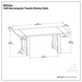 Whitley - Dining Table