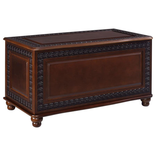 Finlay - Flip Open Storage Cedar Chest - Deep Tobacco Sacramento Furniture Store Furniture store in Sacramento