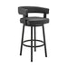 Cohen - Swivel Bar Stool - Black Finish