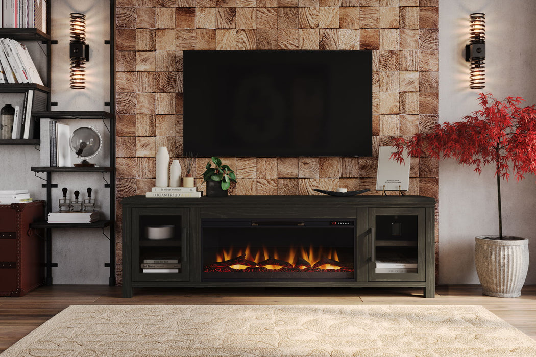 Tybee - Electric Fireplace TV Console For TVs Up To 95" - Clove