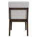 Edwyn - Side Chair (Set of 2) - Gray Fabric & Brown