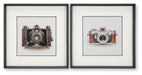 Dirkgrove - Wall Art Set (Set of 2) - Black / White / Brown