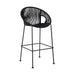 Acapulco - Indoor Outdoor Steel Bar Stool With Rope Set