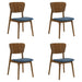 Kalia - Dining Chair With Walnut Frame