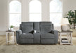 Barnsana - Dbl Power Reclining Loveseat With Console