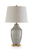 Abbriel - Glass Table Lamp - Antique Green