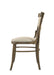 Bistro - Wide Dining Chair With Cushion (Set of 2) - Vintage Walnut