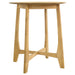 Vera - 31.5" Wood Top Pub Table - Natural