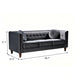 Chesterfield Sofa With Square Arms For Living Room