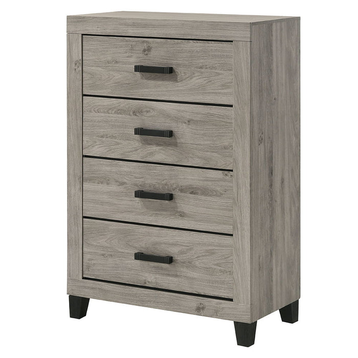 Mari - Chest - Light Gray Finish