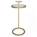 Brook - C Side Table - White / Gold