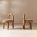 Penny - Round Arched Upholstered Dining Side Chair (Set of 2) - Golden Rust Orange