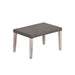 Savannah - Outdoor Wicker And Ottoman - Gray