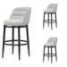 Eunice - Faux Leather Upholstered Swivel Barstool