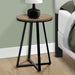 Accent Table, Side, Round Contemporary & Modern Modern Design