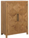 Clayburns - Bar Cabinet - Light Brown