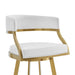 Saturn - Bar Height Bar Stool - Gold