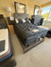 Ashley Queen power adjustable bed base with massage, wireless remote and USB charging at Sacramento Furniture Store.