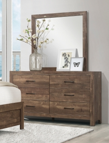 Corbin dresser in Sacramento furniture showroom