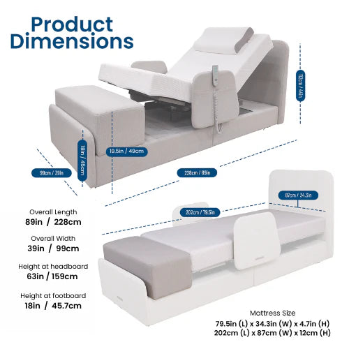 Elevra deluxe rotating bed