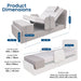 Elevra deluxe rotating bed