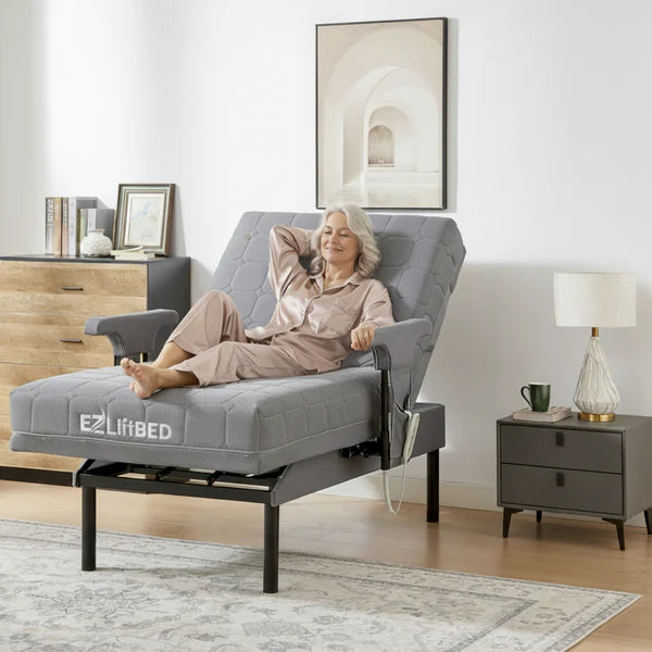 mobility lift bed designed for circulation support and comfort