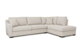 Lexington custom sectional by Flores Design with angled modular seating