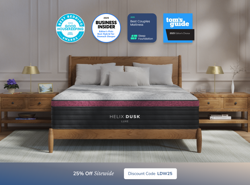 Helix Dusk Luxe luxury hybrid mattress at Sacramento Furniture Store