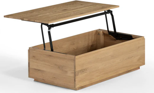 Expandable Transformer Table coffee table in modern wood finish at Sacramento Furniture Store