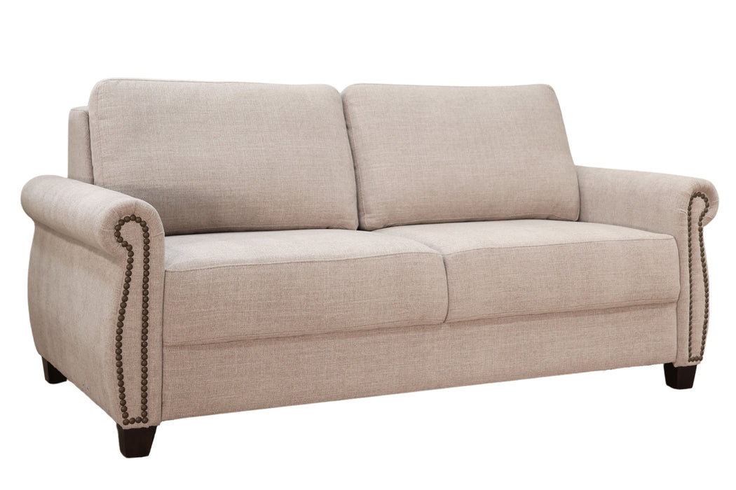 Oasis SLOFA sleeper sofa by Omnia Leather with plush supportive seating