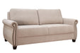 Oasis SLOFA sleeper sofa by Omnia Leather with plush supportive seating