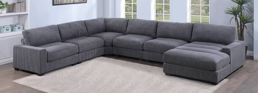 Corduroy Sectional Sacramento