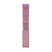 Glam vanity display column with RGB lights and mirrored back panel in Sacramento CA-impressions vanity
