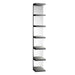 Modern glam mirrored display shelf with multiple storage levels in Sacramento showroom