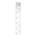 Tall mirrored accent column for vanity accessories and beauty room décor in Sacramento CA