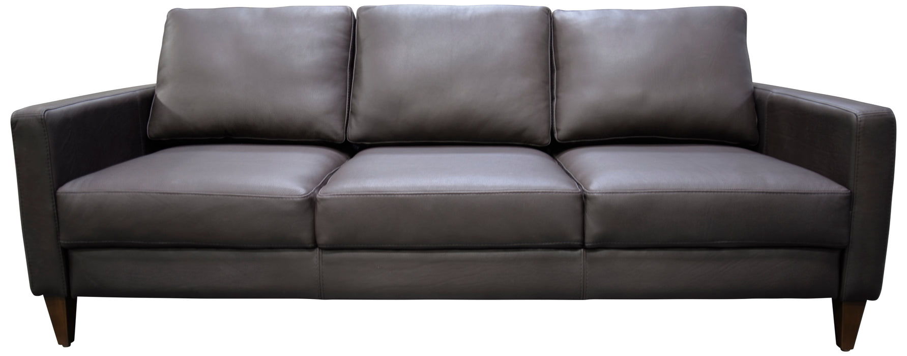 American made sleeper sofa by Omnia Leather in Northern California