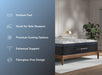 Helix Midnight Luxe mattress with GlacioTex cooling and zoned lumbar support
