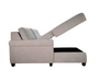 Omnia Leather Cozy sleeper sofa available in Full, Queen, and King sizes