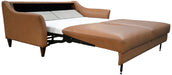 Queen sleeper sectional by Omnia Leather in Sacramento California